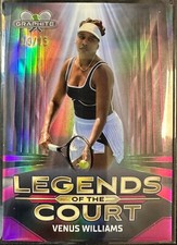 2024 TOPPS GRAPHITE TENNIS VENUS WILLIAMS PINK LEGENDS OF COURT #LOC-VW #09/15