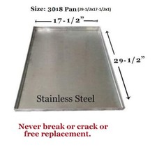 Dog Pan Cage Crack Proof Pet Kennel Metal Tray for Dog Stainless Steel