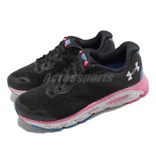 Under Armour HOVR Infinite 3 UA Black Pink White Women Running Shoes 3023556-003