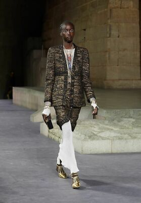 New Chanel 19A Métiers d'Art Jacket Egypt Collection Size 38