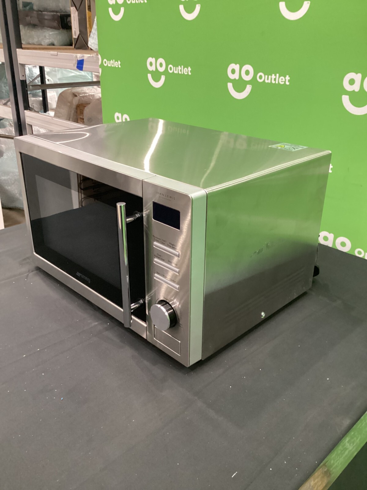 Smeg Combination Microwave Oven Stainless Steel MOE34CXIUK 34 Litre 