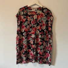 Show Me Your Mumu Floral Tunic/Beach Cover Up Size Medium