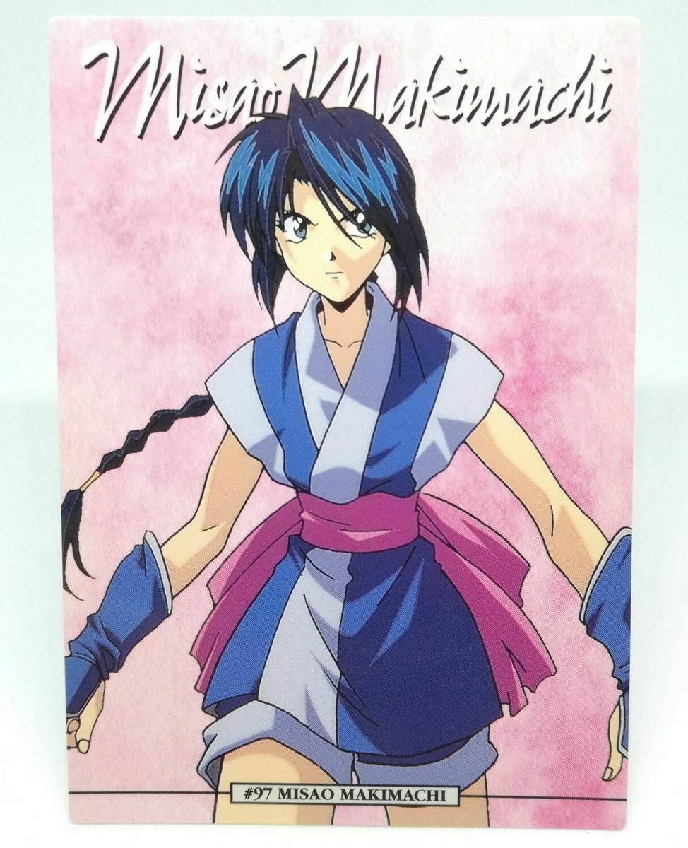 97 Makimachi Misao Rurouni Kenshin Samurai X Card DASS Masters