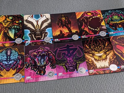 Limited Run Games ALL SILVER Trading Card Pack DOOM Eternal 274