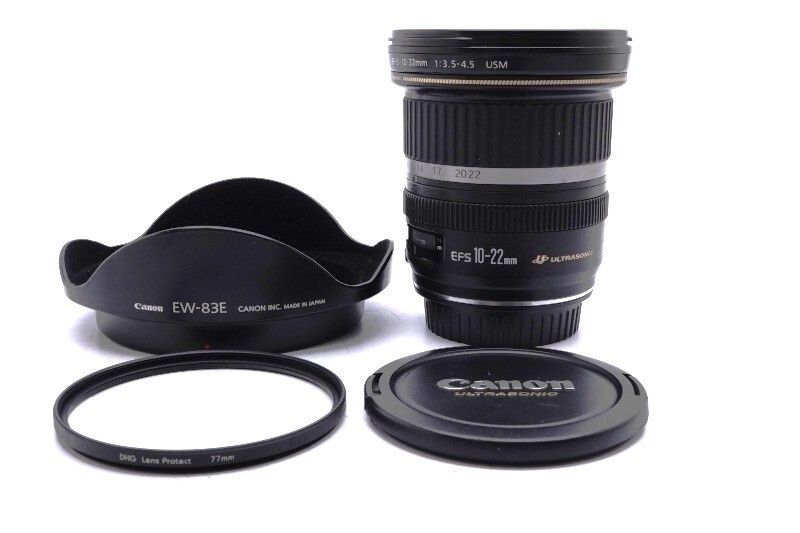 ＣＡＮＯＮ　ＥＦ－Ｓ１０－２２ｍｍ　Ｆ３．５－４．５ＵＳＭ Canon EF S10 22mm F3.5 4.5 USM Ultra Wide Zoom Lens for EOS DSLR