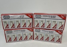 400 DORCO ST301 Double Edge Blades Platinum S...