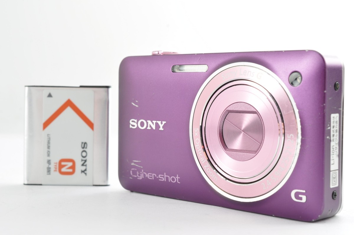 SONY ソニー Cyber-shot G DSC-WX5 パープル Sony Cyber-Shot DSC-WX5 12.2MP Japanese Only Digital Camera