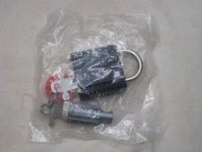 1 vintage NOS COMPAQ FORT LOCK Power Security Padlock 2 KEYS Tag CORE CYLINDER