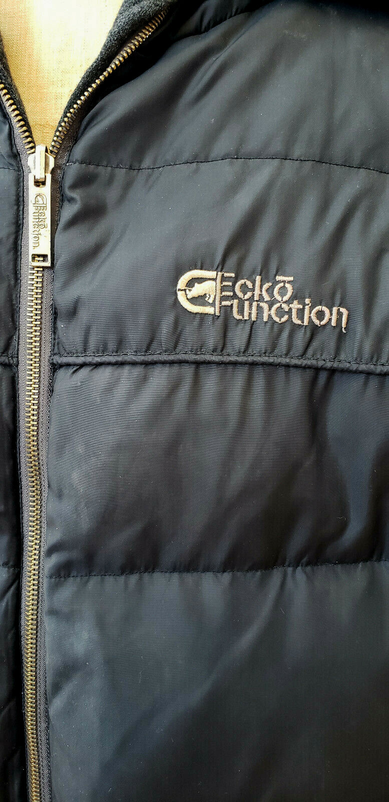 RARE Mens ECKO FUNCTION Reversible Wool Down Heav… - image 6
