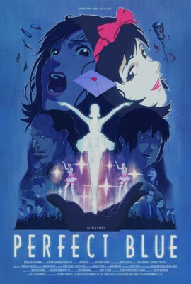 Perfect Blue Movie Poster 1997 Satoshi Kon Film Perfection Comes At a Cost