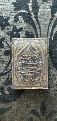 ROYALES Black Playing cards By Kings & Crooks - Super Rare
