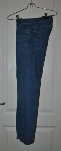 Levi's 511 Boys Dark Blue Stretch Adjustable Waist Jeans Size 16 - Picture 13 of 13