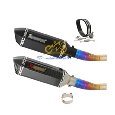 For Yamaha XMAX250 XMAX300 2017-2020 Exhaust Mid Pipe Muffler Tips Escape System