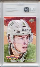 2020-21 Upper Deck Miro Heiskanen Fanimation #F-21 TAG 10 GEM MINT Dallas Stars