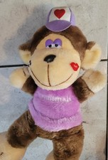 VINTAGE "KMART KRANIMALS COLLECTIBLE PLUSH MONKEY" RARE NR