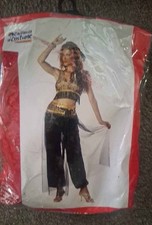 California Costume Egyptian Belly Dancer Halloween Costume Sz M