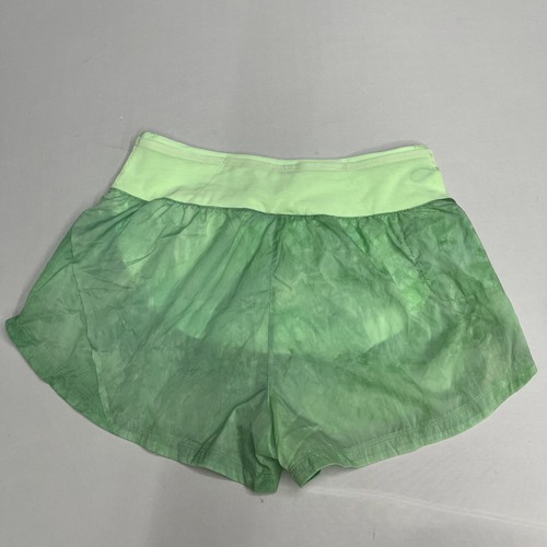 Nike Trail FN2647-376 Women's Sz M Green 3" Repel Mid-Rise Lined Running Shorts - Picture 5 of 7