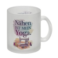 NäHen Ist Mein Yoga Glas Tasse Nahmaschine