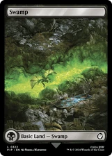 Swamp #322 | Near Mint | Fallout Magic MTG