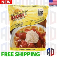 Carbon'S Golden Malted Pancake & Waffle Flour Mix, Original, 32-Ounces Bag