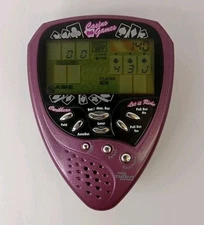 Electronic Casino Handheld Game Hasbro Tiger  Poker Caribbean Stud Poker