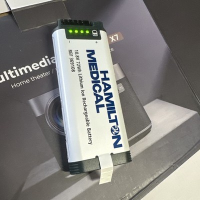 HAMILTON C1 T1 369108 110731-O MRI NR1 Hamilton Ventilator Battery 10.8V 6000mAh