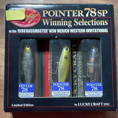 Lucky Craft Limited Edition Pointer 78Sp Lure Set Of 3 Lure
