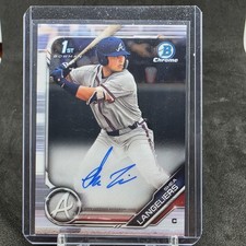 Shea Langeliers 2019 Bowman Draft Chrome Draft Autographs 1st Bowman Auto