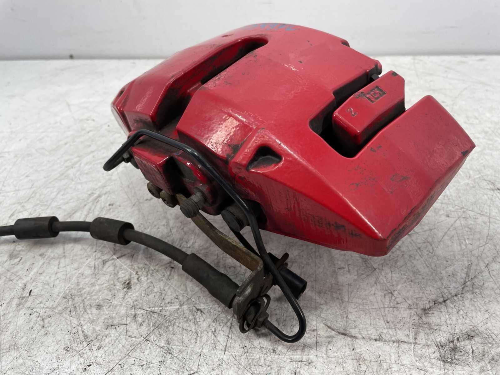 ✅ 12-18 OEM Bentley Continental GT Front Left Driver Side Brake Caliper Red