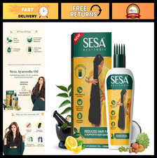 Ayurvedic Hair Oil with Bhringraj  17 Herbs, Coconut  Nourishing Oils, 200ml