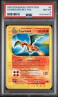 PSA 8 2002 Pokemon Expedition 6/165 Charizard-Reverse Foil