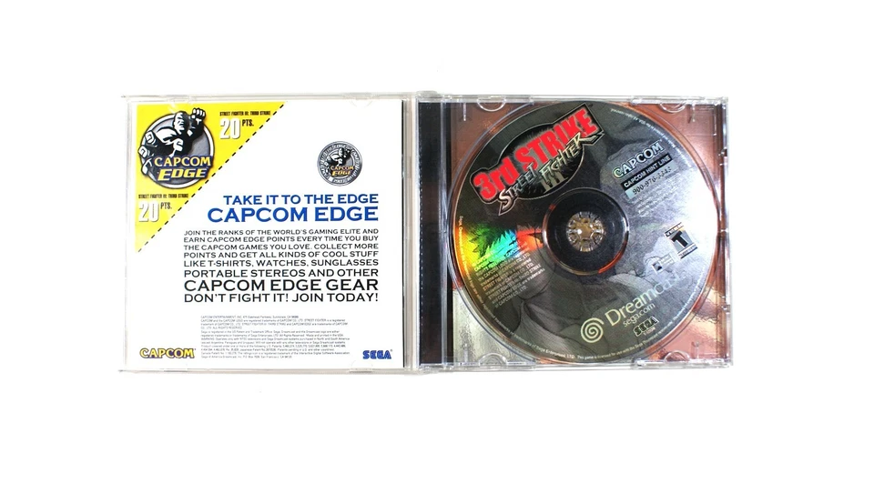 Street Fighter 3 3rd. Strike Sega Dreamcast CIB Great Condition! - Image 3 of 4