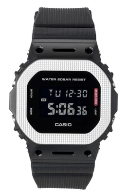 Casio G-Shock Quarz Sport Schwarz Zifferblatt GM-5600BM-1 200M Herrenuhr - Bild 1 von 4
