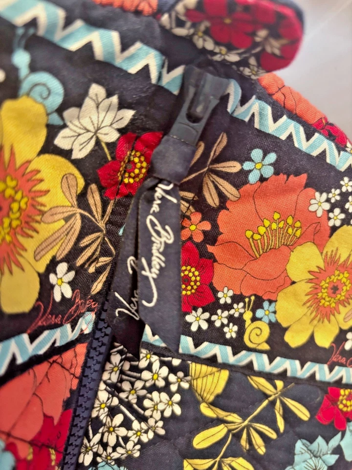 Большая спортивная сумка Vera Bradley модель Happy Snails Weekender снята с производства - Изображение 3 из 4