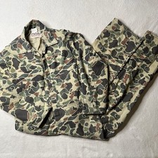 Vintage Walls Blizzard Pruf Duck Camo Insulated Coveralls Mens Large Regular USA