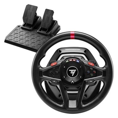 Thrustmaster T128 Analog Lenkrad + Pedale für PC, Xbox, Xbox One  Schwarz