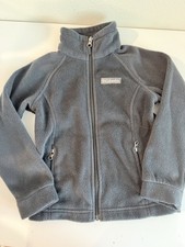 Columbia Kids Fleece Jacket Black, Size XS 6/7