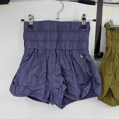 FP Movement by Free People The Way Home shorts in a purple/deep sea XS