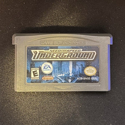 EA Games Need for Speed: Underground Nintendo Game Boy Advance NTSC-U/C E