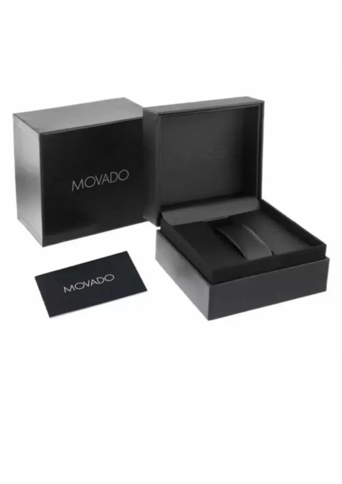 Nuevo reloj Movado Signature Sport 42 mm acero inoxidable silicona 0607826 Foto 4 de 4