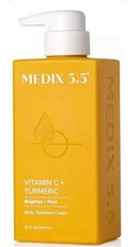 Medix 5.5 Vitamin C + Turmeric Firming and Brightening Cream - 444ml - New
