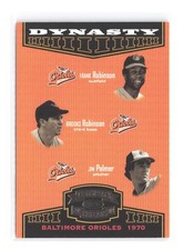 2004 Donruss Throwback Threads Robinson Palmer #/1500 Dynasty D-9 Orioles