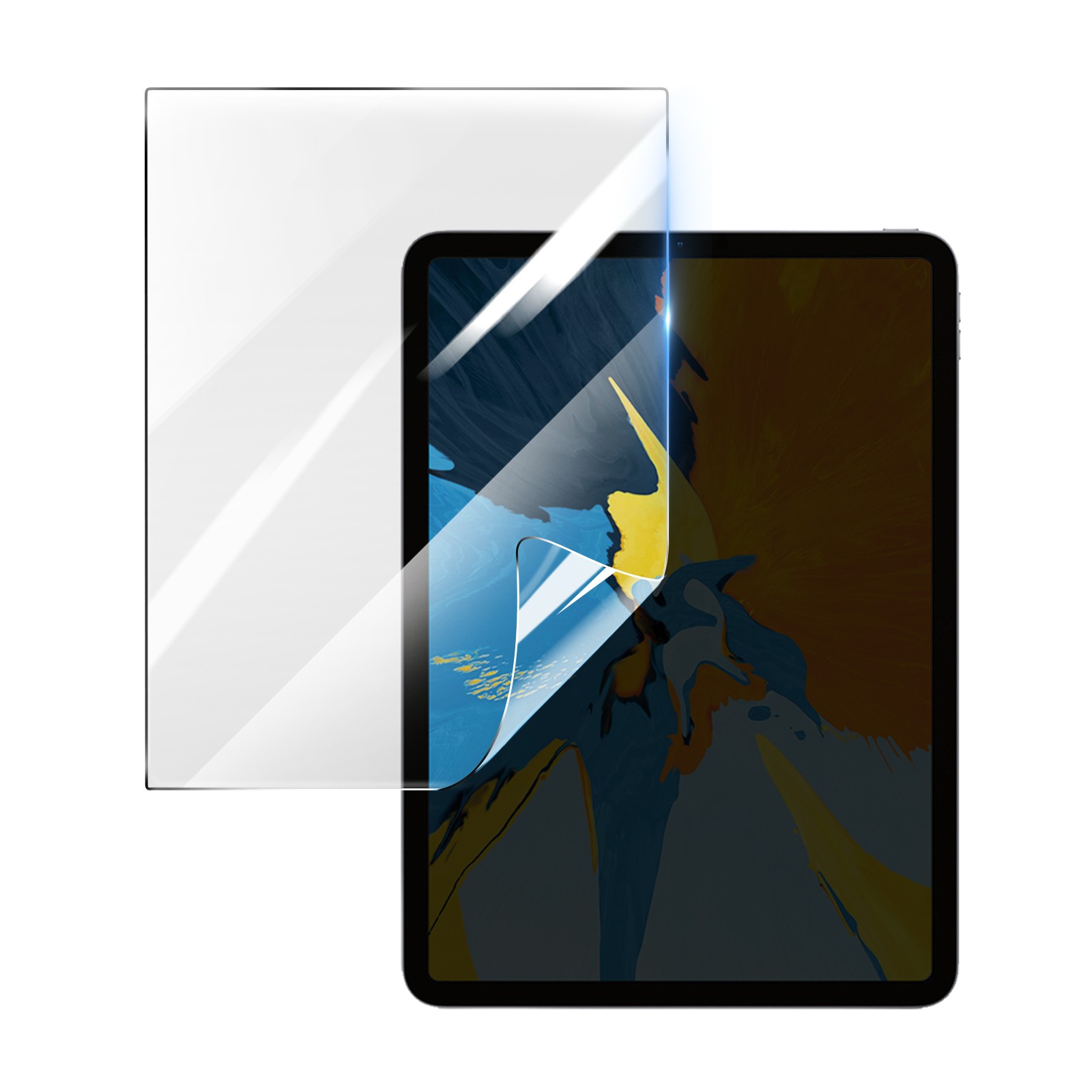 Film hydrogel iPad Pro 11 2018 anti rayure pour écran sans fissure
