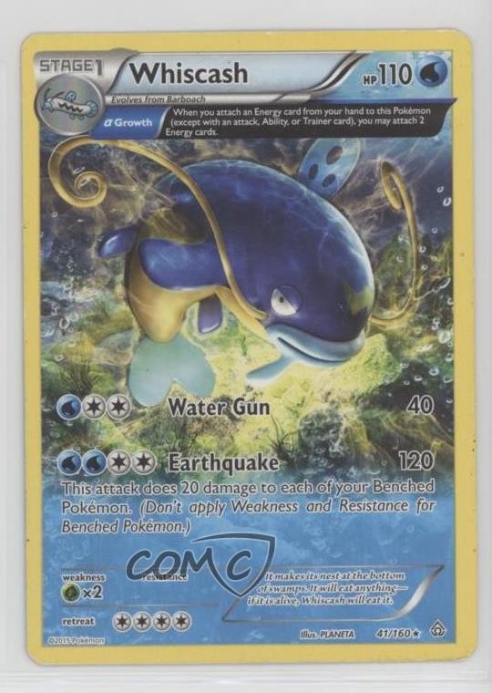 Whiscash Pokémon XY Primal Clash #41
