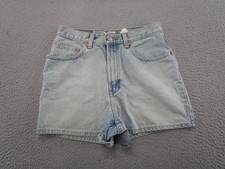Vintage 90s Gap Classic Fit Denim Blue Jean Mom Shorts Women's Size 10 Read
