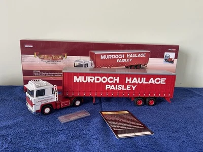 Heavy Haulage Corgi SCANIA 111 Tandem Axle Trailer CC15302 J&M Murdoch 1:50 MINT - Image 1 of 4