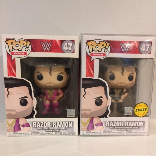Funko Pop! Vinyl: WWE - Razor Ramon #47 lot of 2