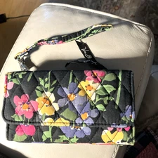 Vera Bradley Floral Wristlet Wallet Multicolor