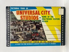 Pictorial Tour of Universal Studios City Postcard Booklet - 12 Photos (1965)