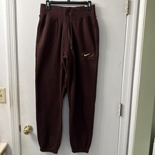 Nike Women  s Earth Phoenix Fleece Oversized Fit High Rise Sweatpants Size S NWT